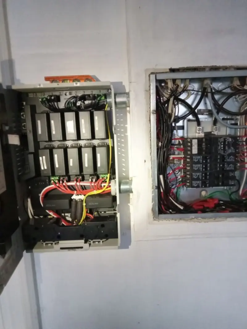 Electrical panel upgrade completed for Carbon Monoxide Detector Installation in Lyons